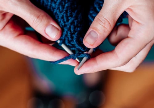 Why does knitting help with anxiety?